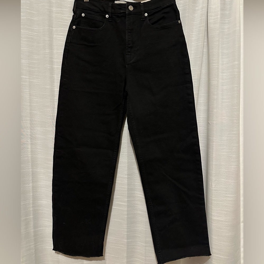 EVERLANE the way high, black jeans